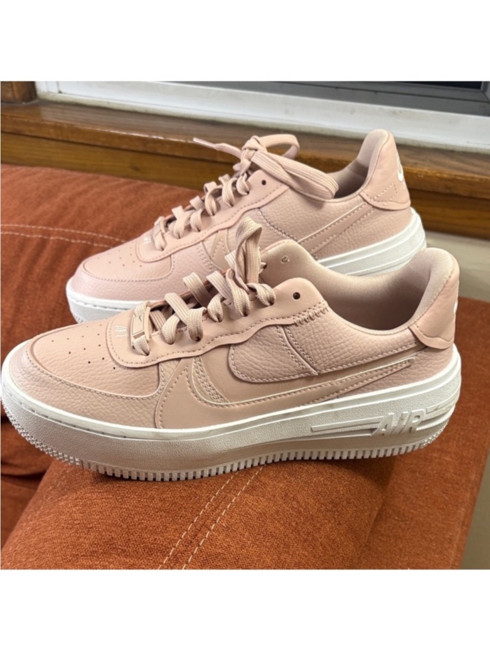 Nike Women's Platform Sneakers - Blush Pink/White